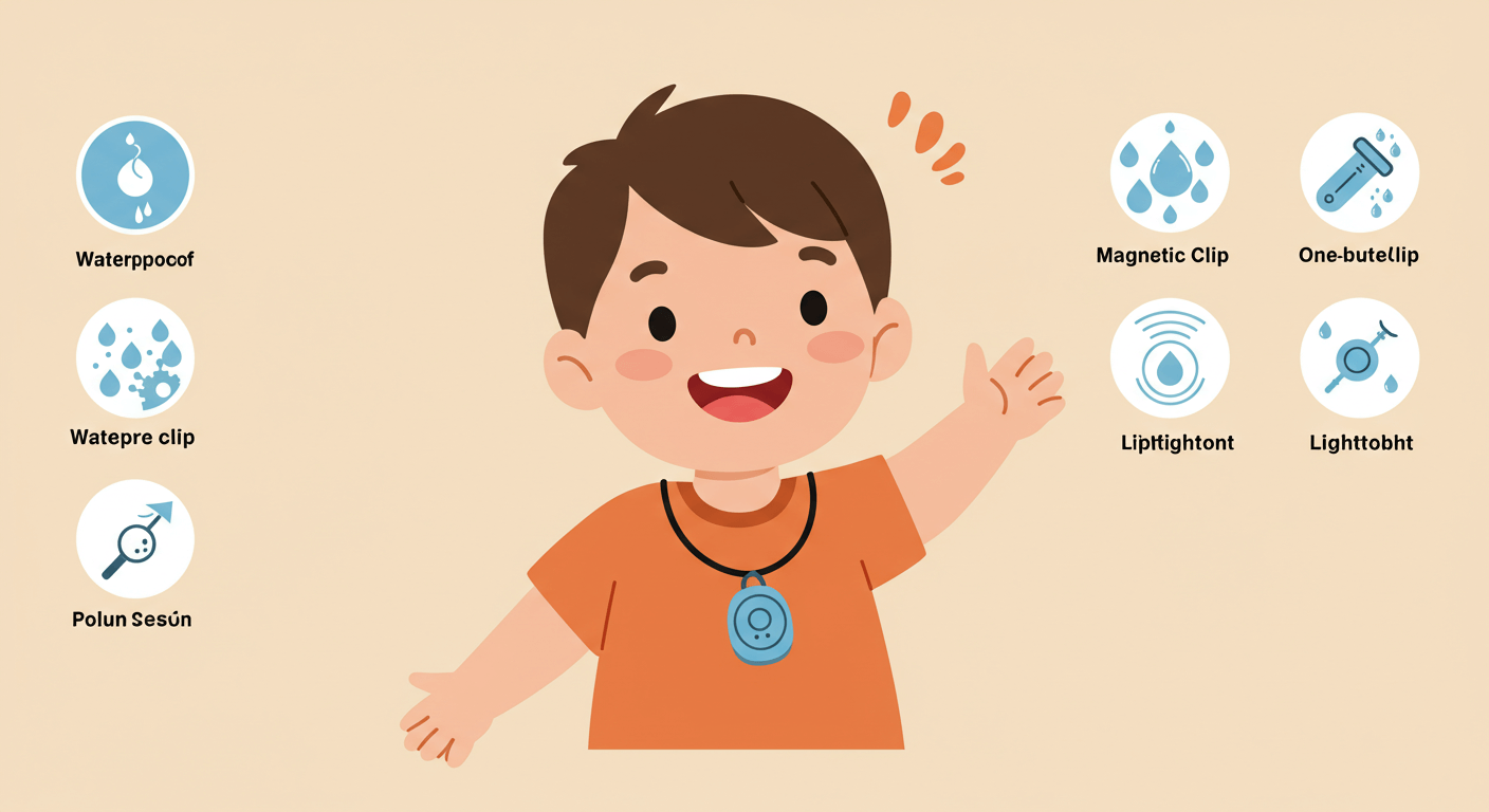 목걸이형 호신용품, 아이가 거부감 없이 착용하는 방법