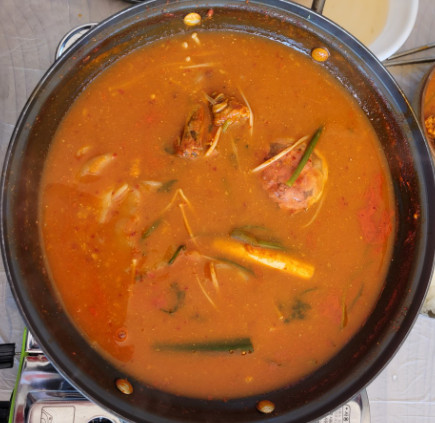 6시내고향 남해 멸치회무침 멸치쌈밥