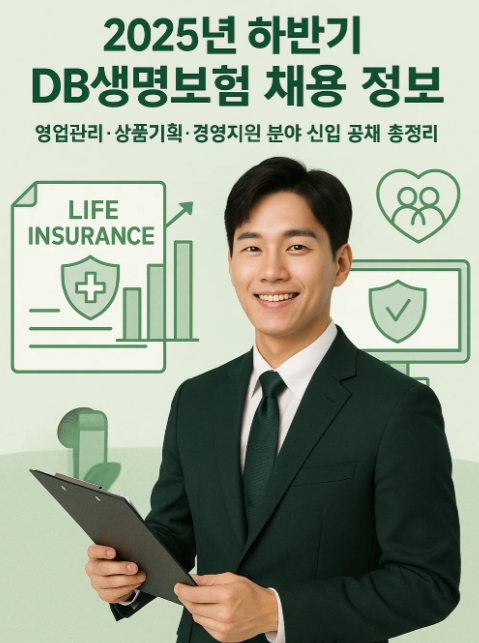 2025년 하반기 DB생명보험 채용 정보