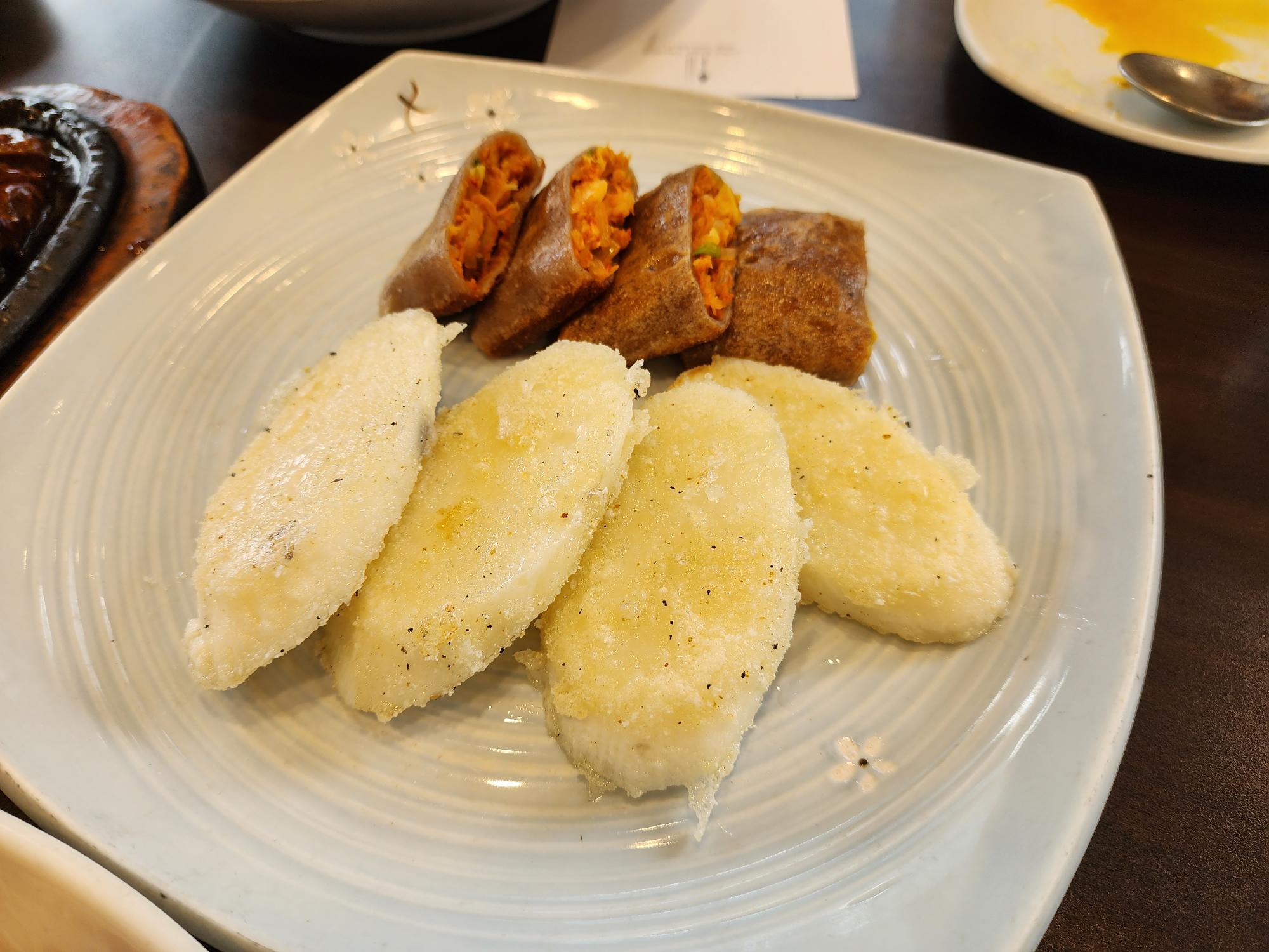 마튀김 및 전병