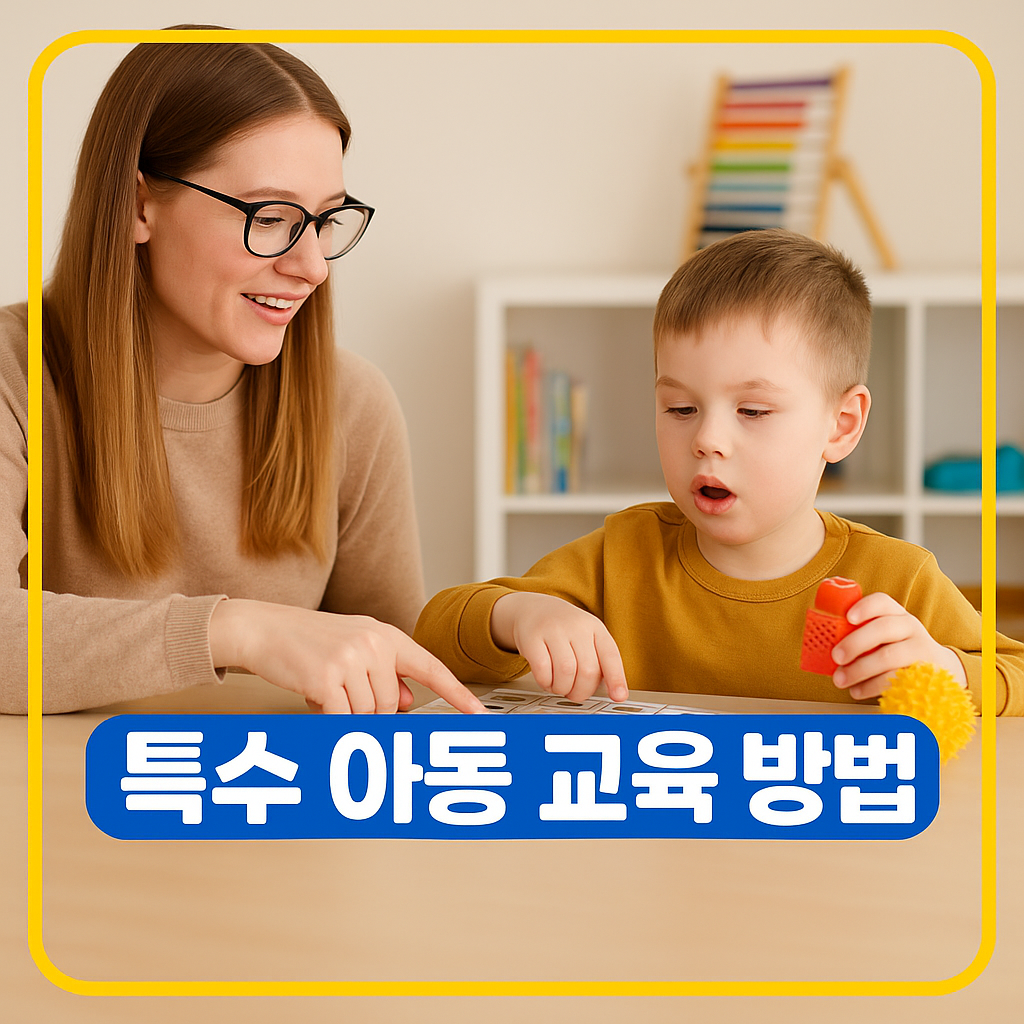 특수 아동 교육 방법