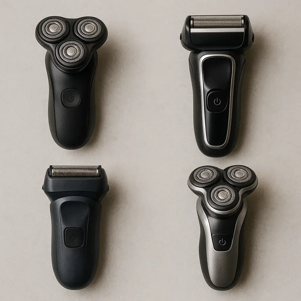 파나소닉 필립스 브라운 비교 컷