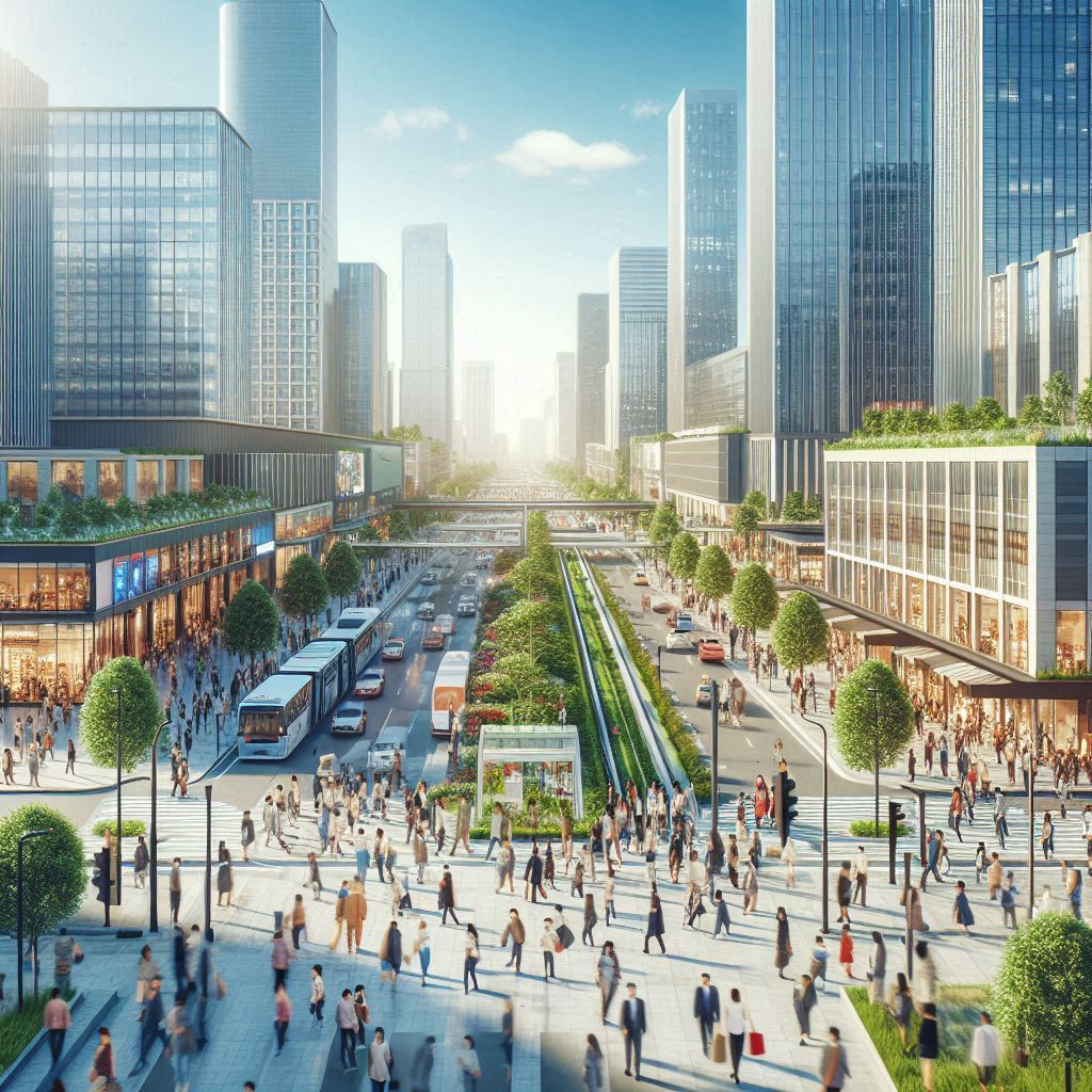 crowd and infrastructure