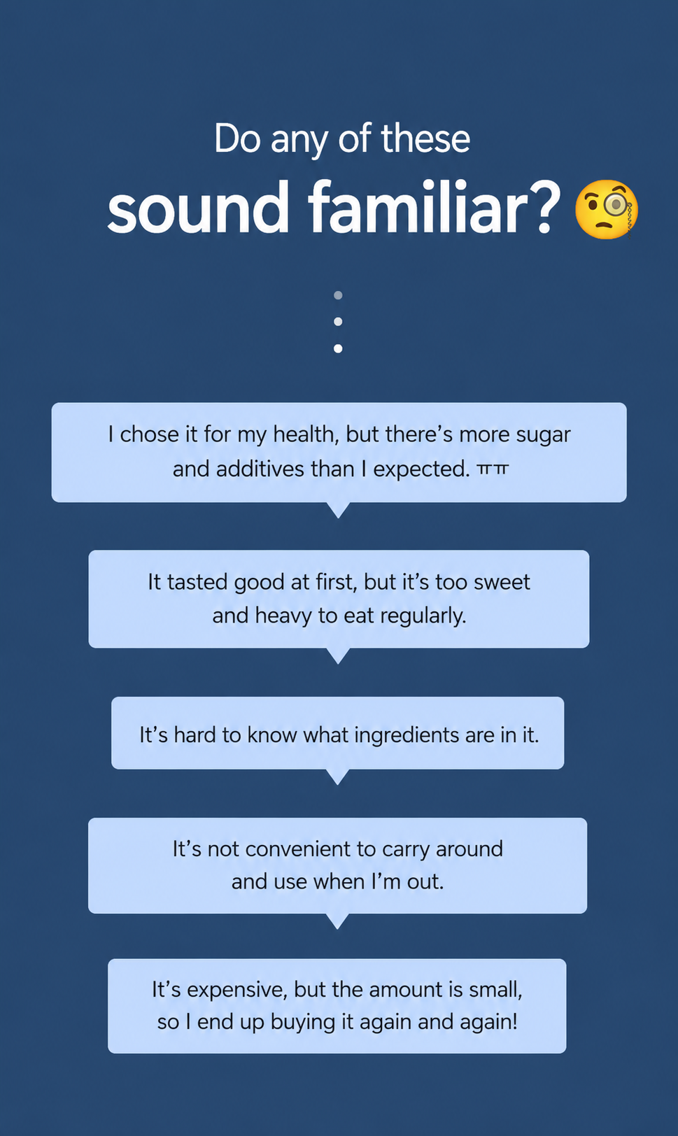 Building a story that builds trust by turning complaints into your unique selling points (USP)