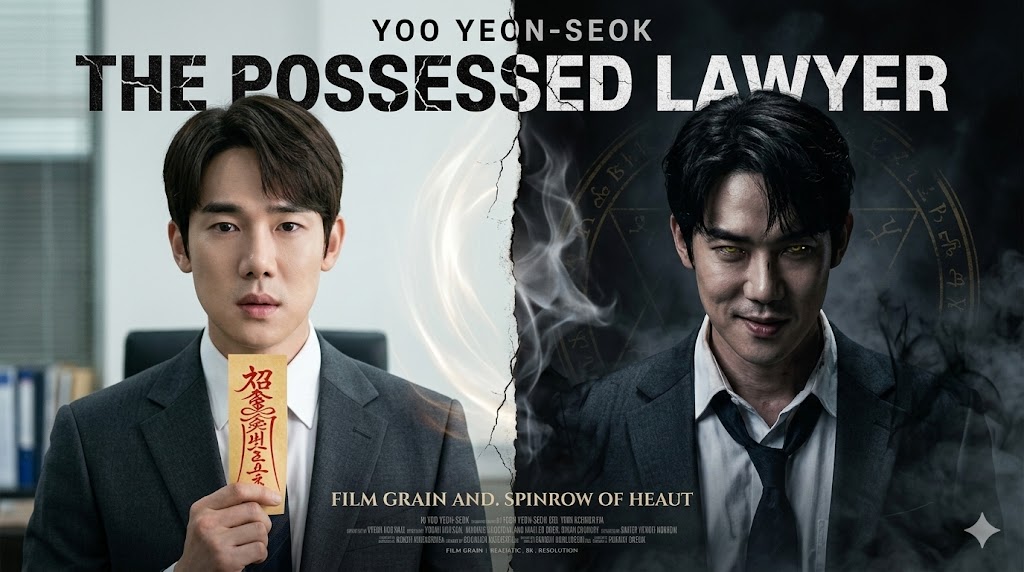 Yoo Yeon-seok portraying dual personalities scared vs possessed close up