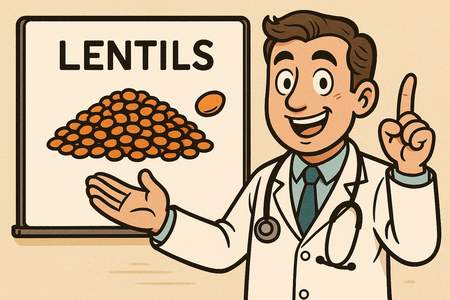 저속노화, 렌틸콩