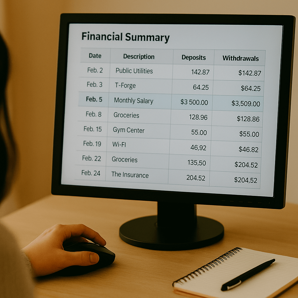 자녀장려금 지급 일정 및 결과확인하는 장면