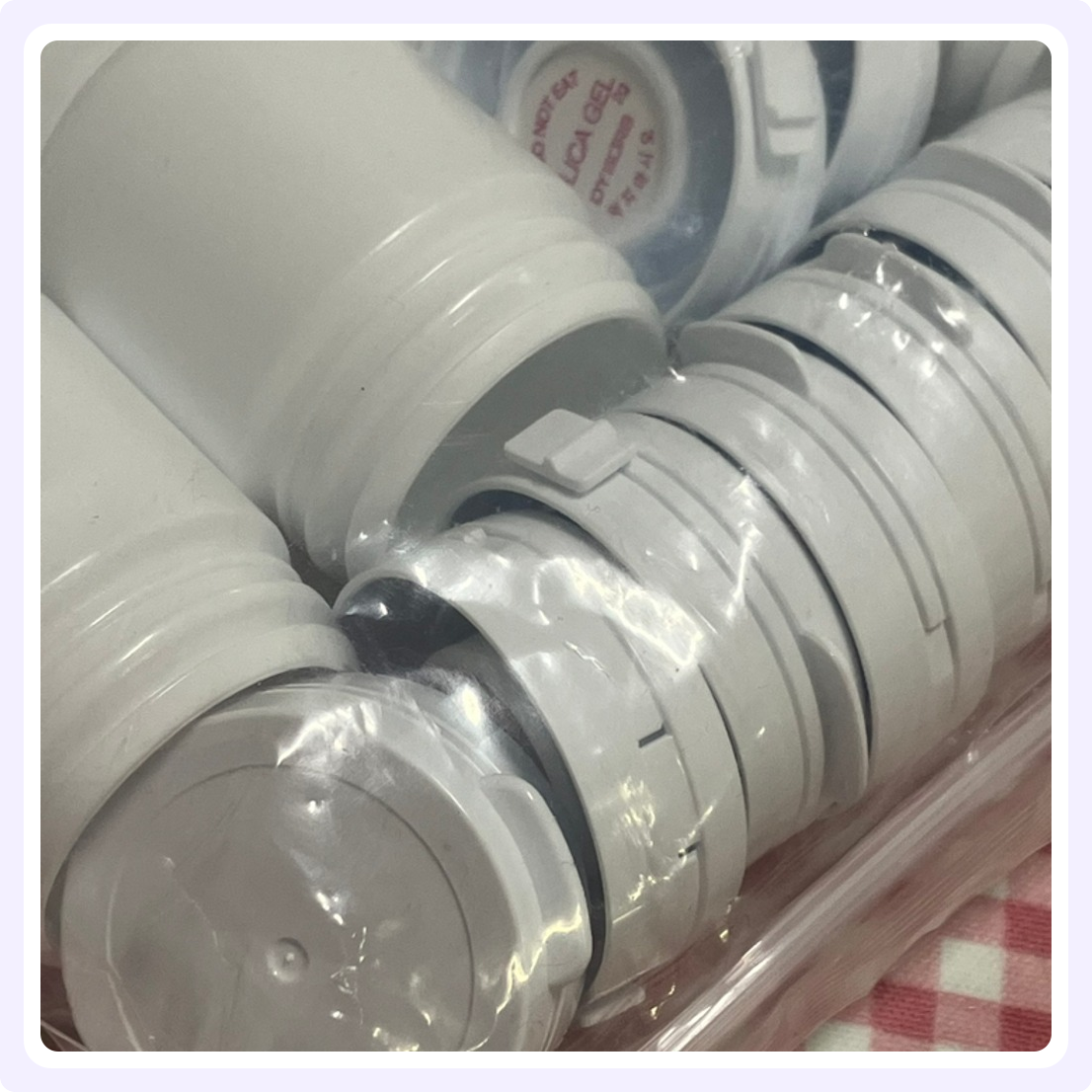 실리카겔 약통 휴대용 여행용 차광 약 소분통 습기제거제, 15개, 50ml