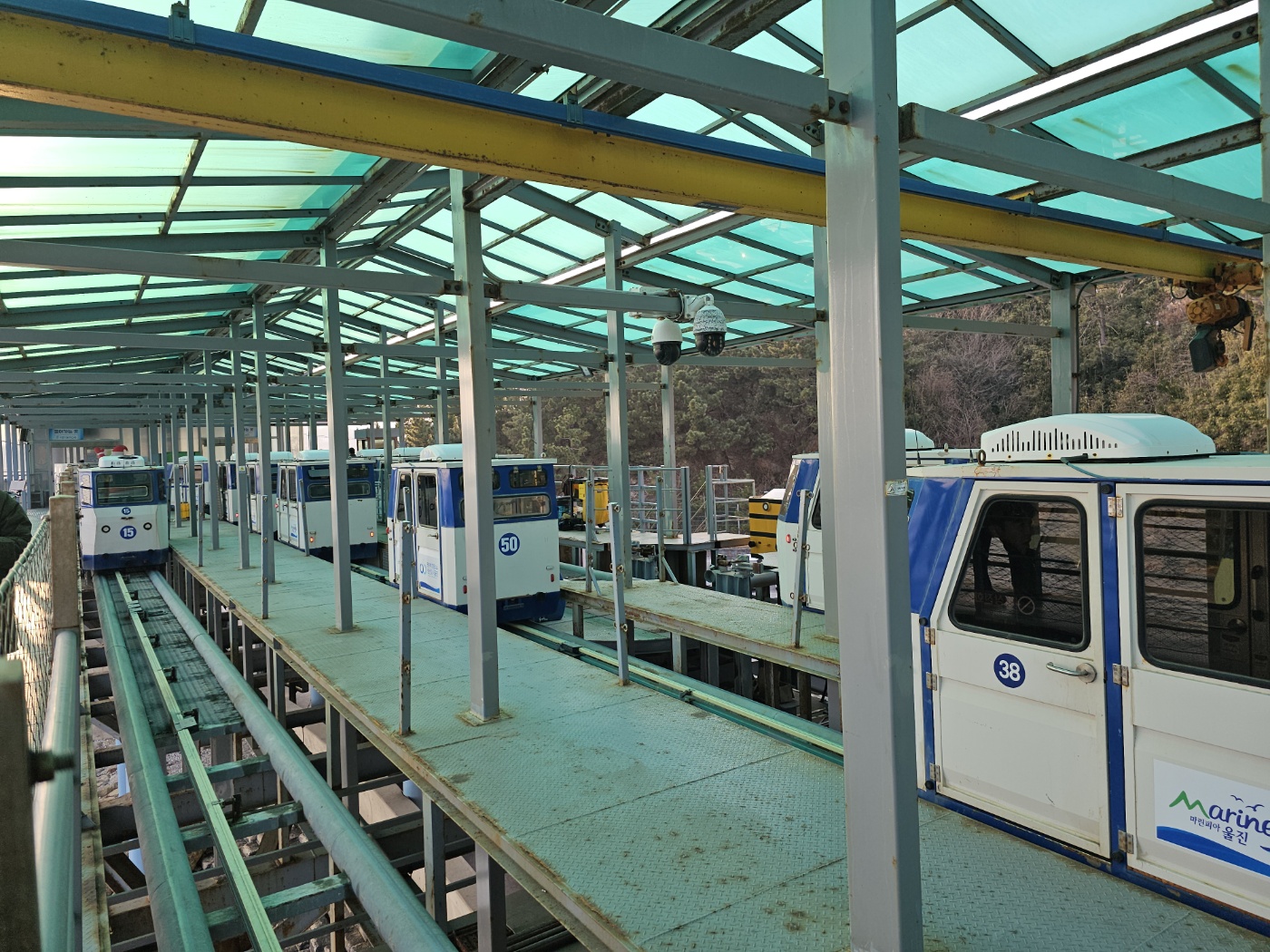 죽변해안스카이레일 모노레일