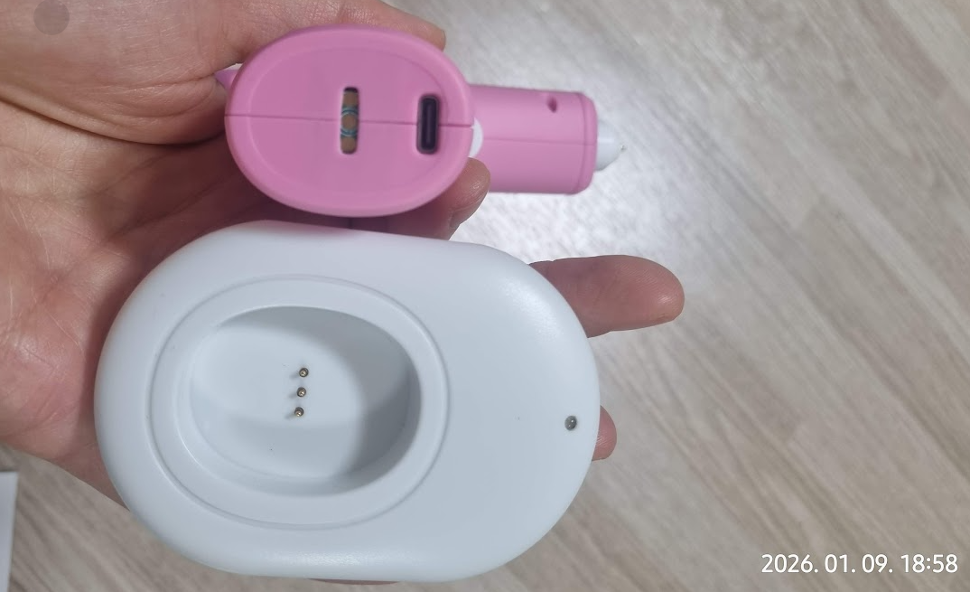 툴박스 3세대 전동 글루건 충전단자