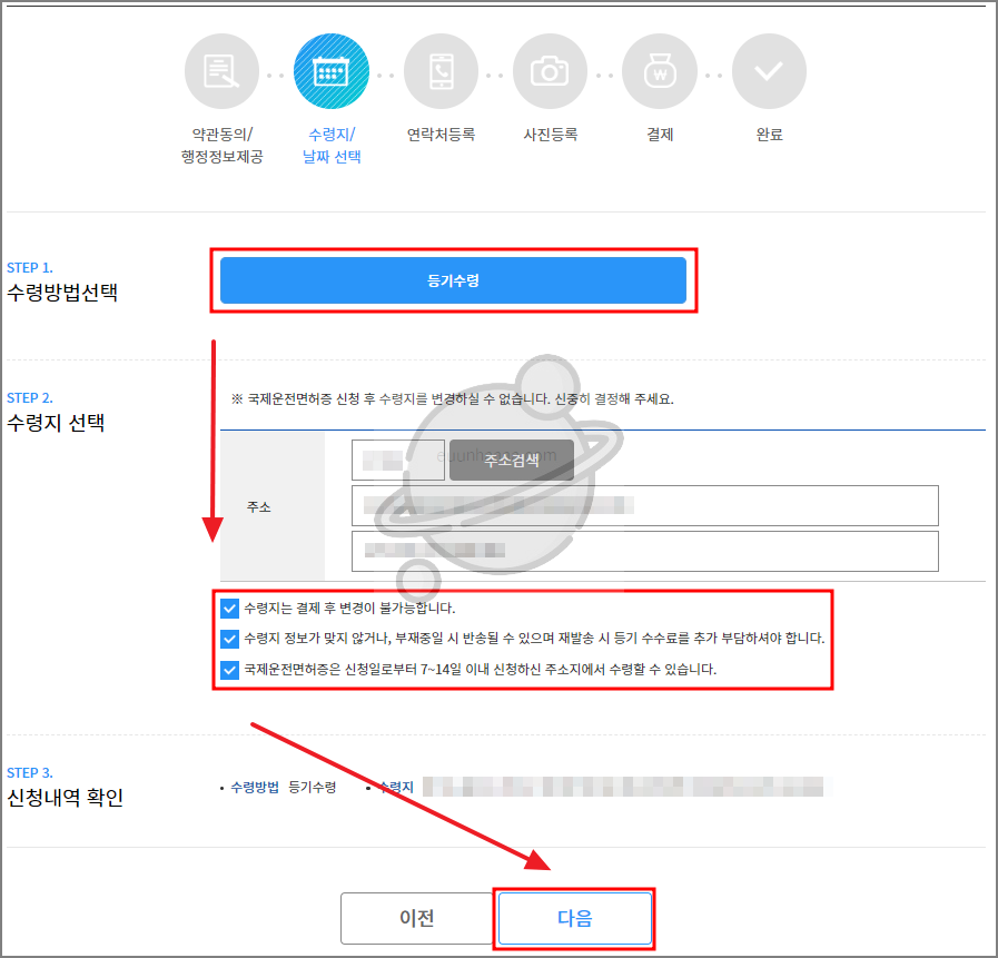 국제운전면허증 발급방법