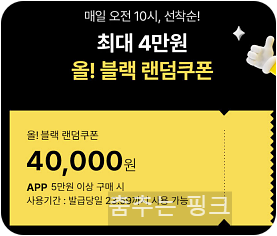 올리브영 세일 블랙프라이데이