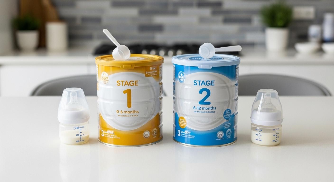 분유 1단계 2단계 차이