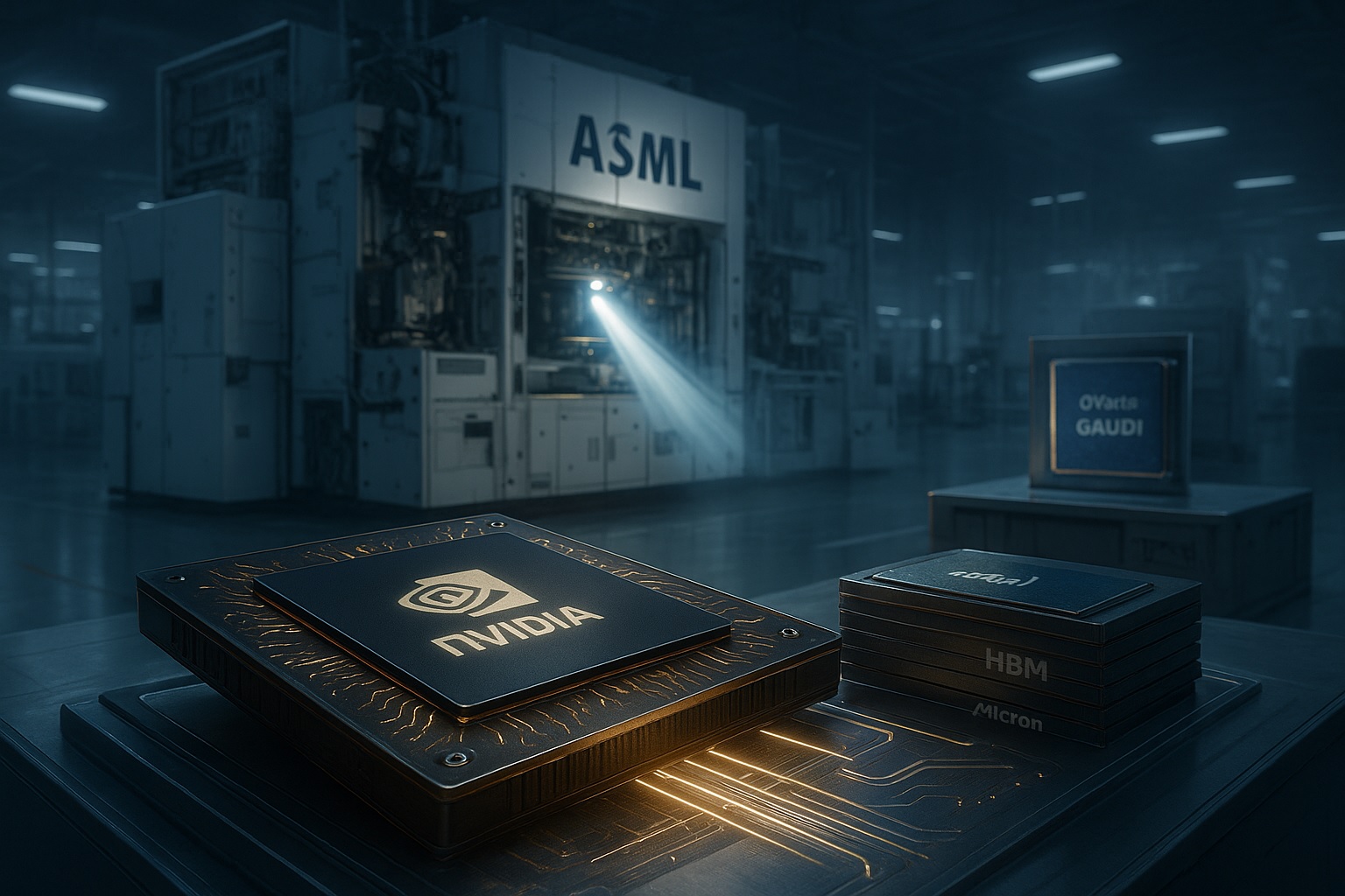 2025년, AI 시장을 주도할 5가지 핵심 투자 기업:마이크론, ASML, 엔비디아, 인텔, TSMC