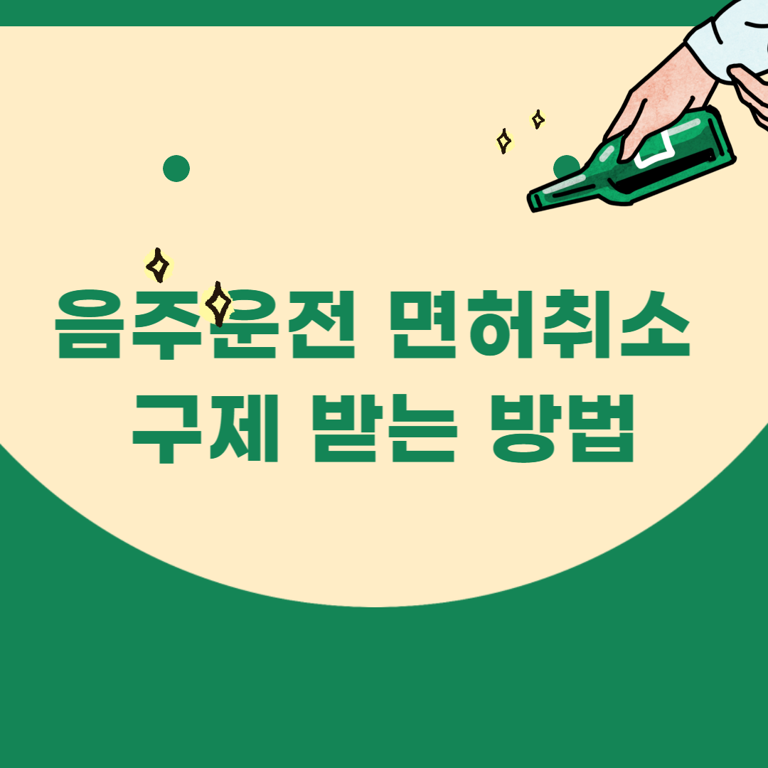 음주운전 구제