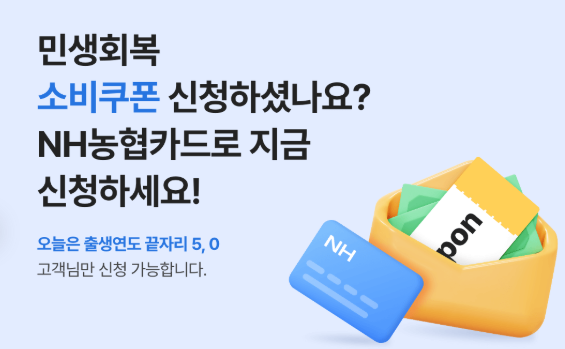 민생회복 소비쿠폰 이미지