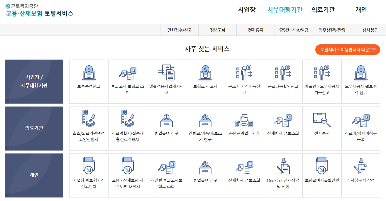 산재 요양급여