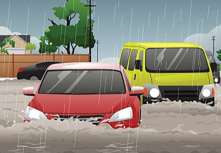 자동차-침수-꿈-해몽