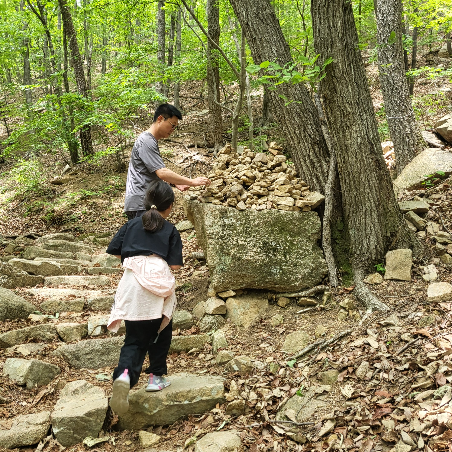 속리산 문장대(아이와 등산하기)