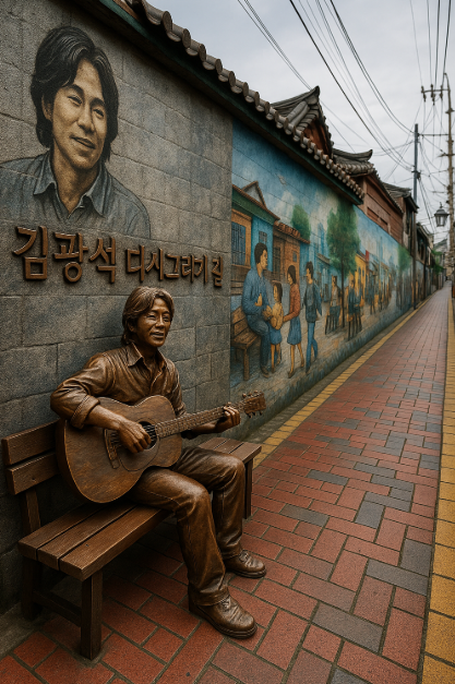 김광석 다시그리기 길 사진