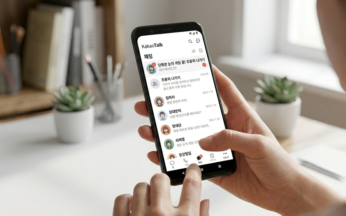 카카오톡 조용히 나가기 방법 및 멀티 프로필 확인법 총정리