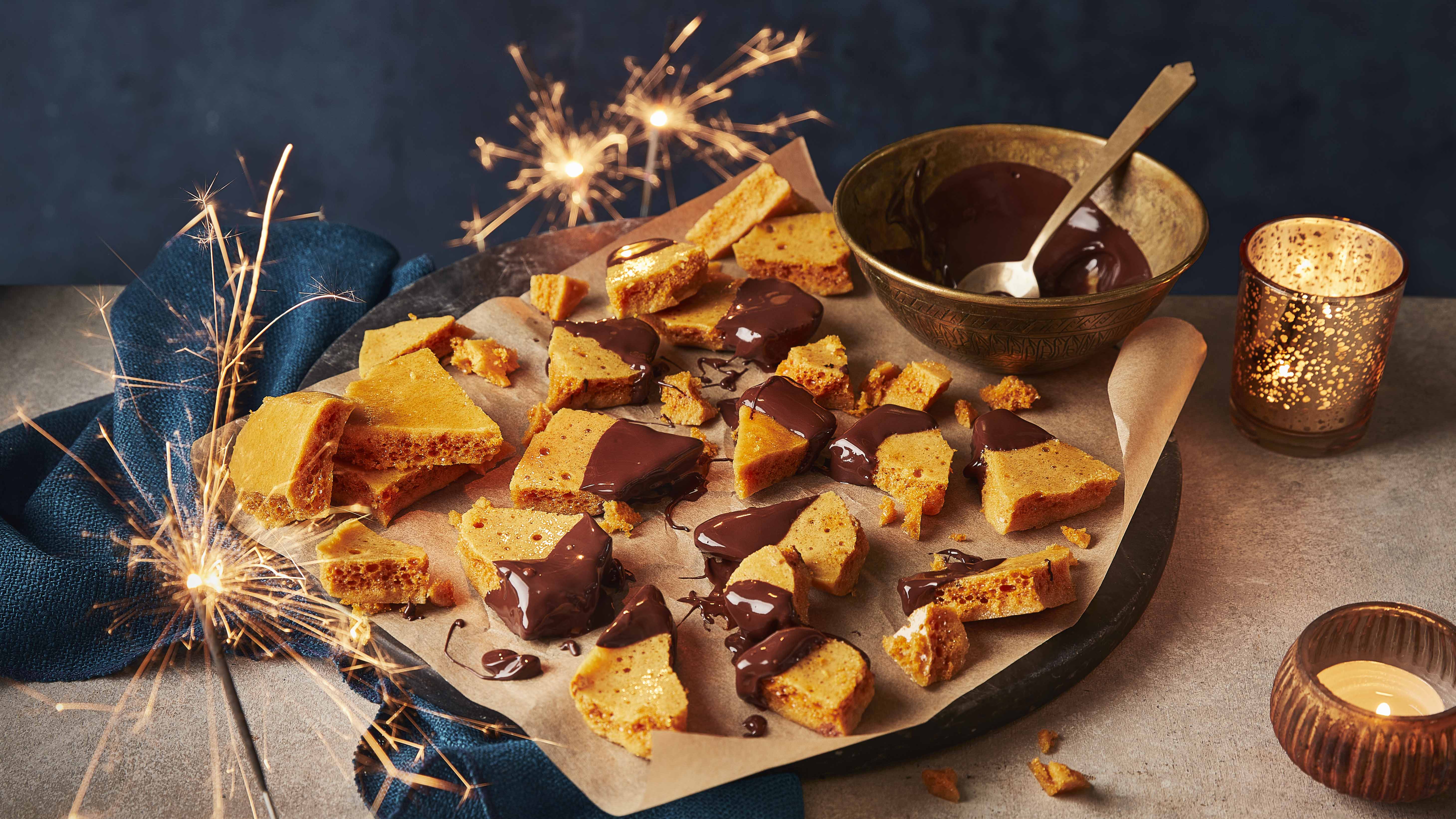 영국식 Honeycomb toffee