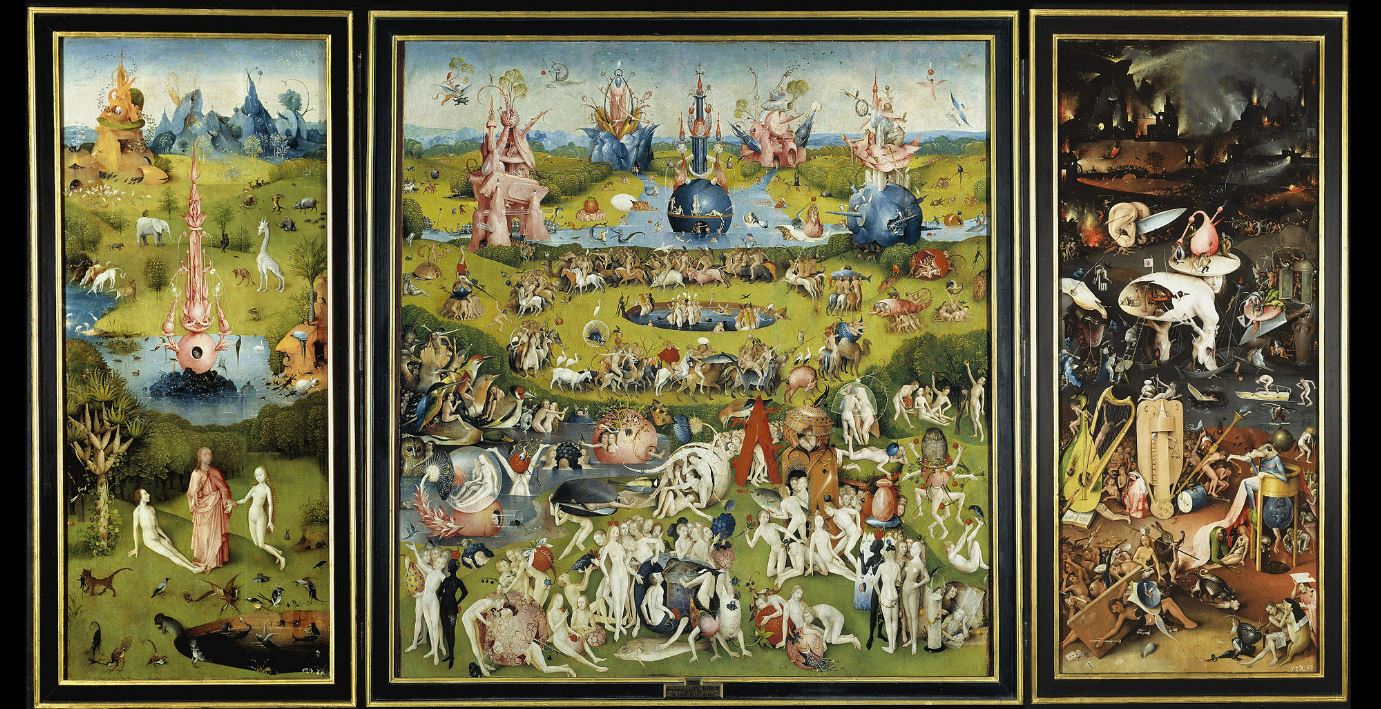 보스의 대표작 <쾌락의 정원>