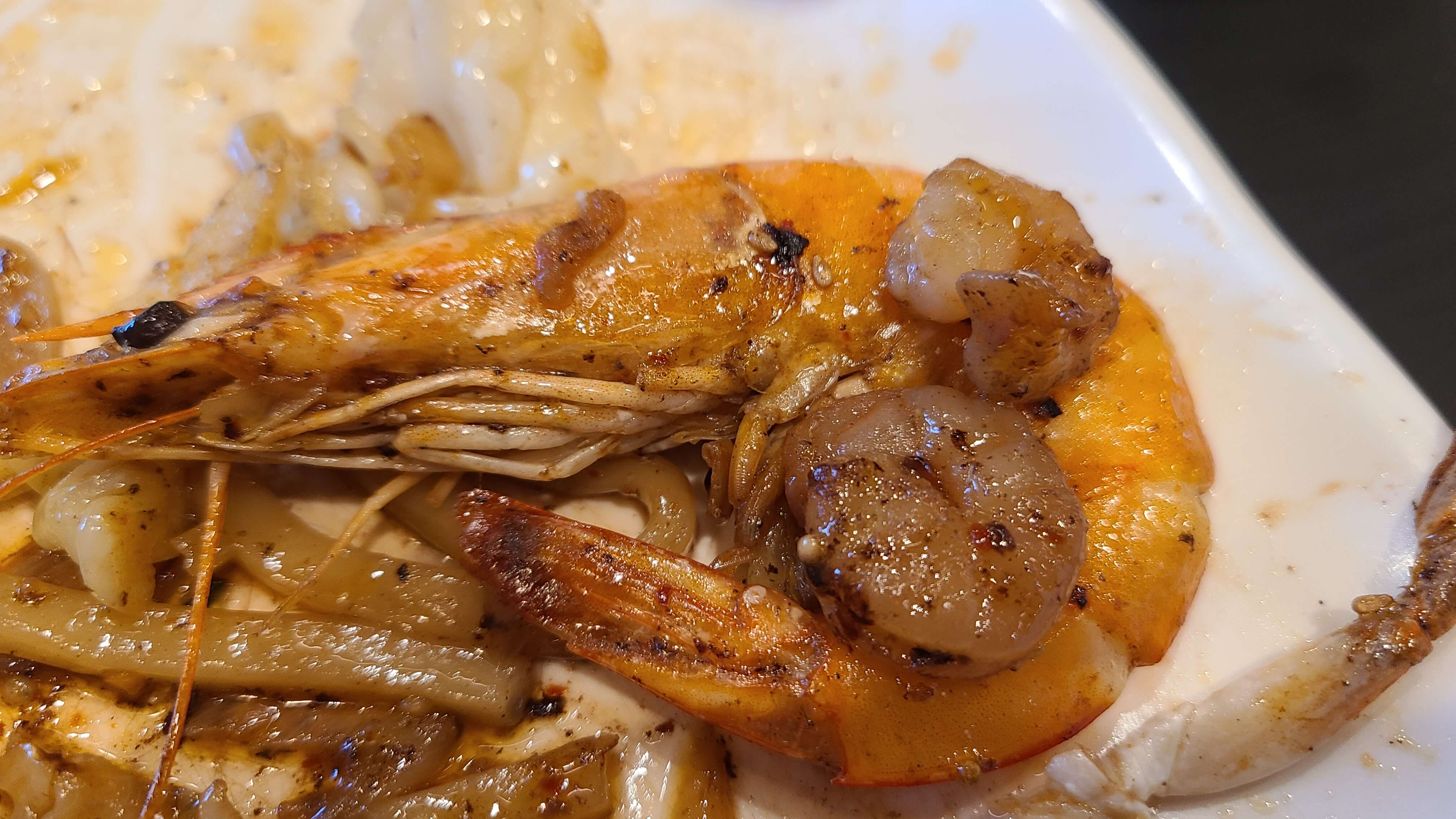 홍익돈까스-송도점-해물볶음우동-새우