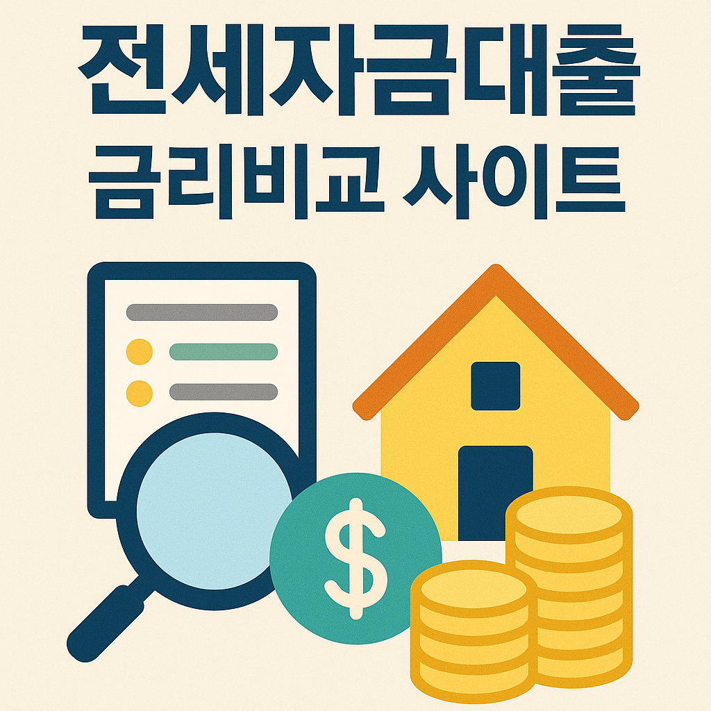 전세자금대출 금리비교 사이트