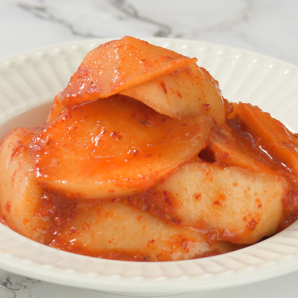 석박지 깍두기 담그는법