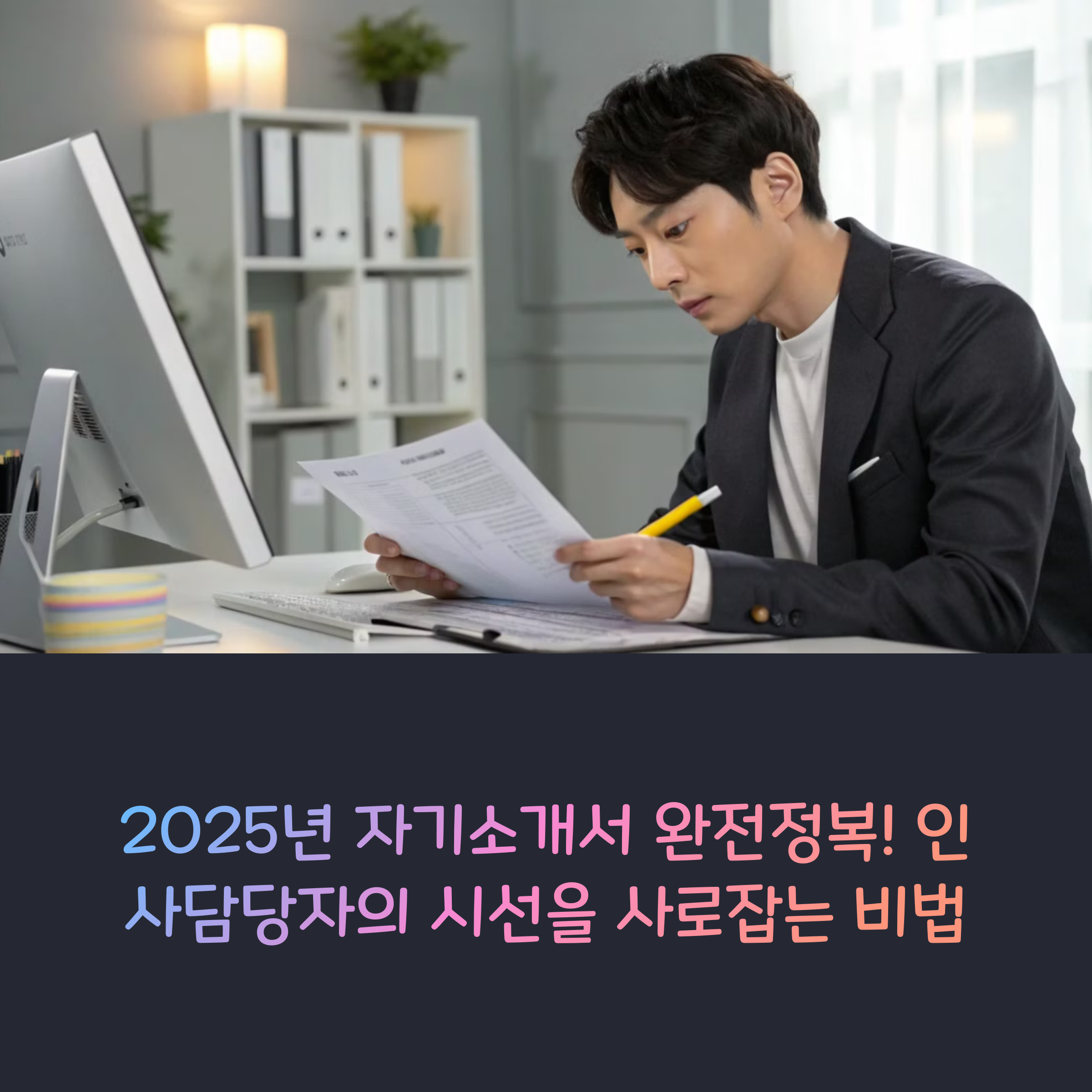 자기소개서 작성 팁, 인사 담당자가 좋아하는 표현은 따로 있다!