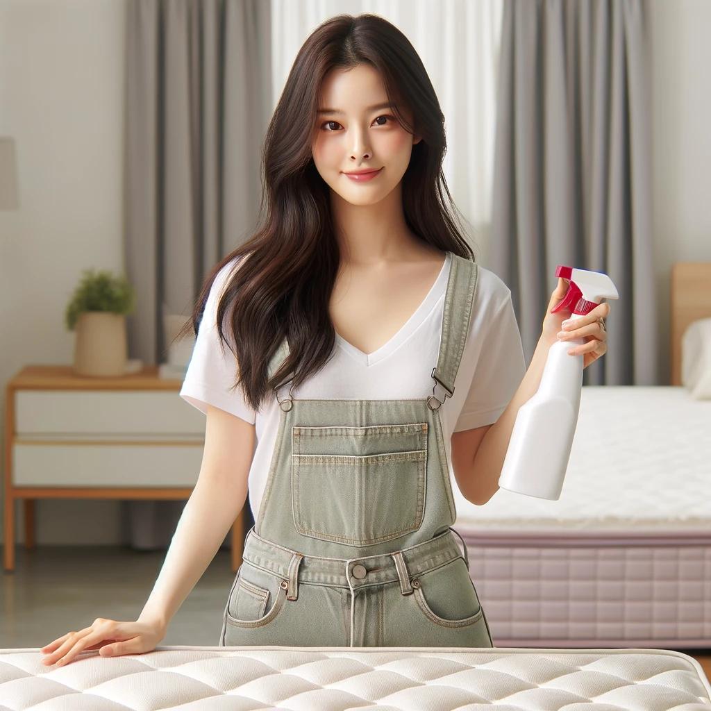 가정에서 침대 매트리스 오줌 청소법