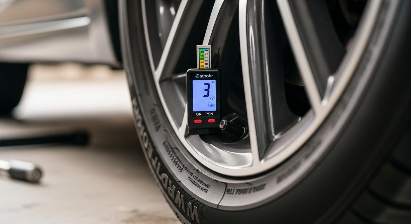 자동차공기압 3psi차이