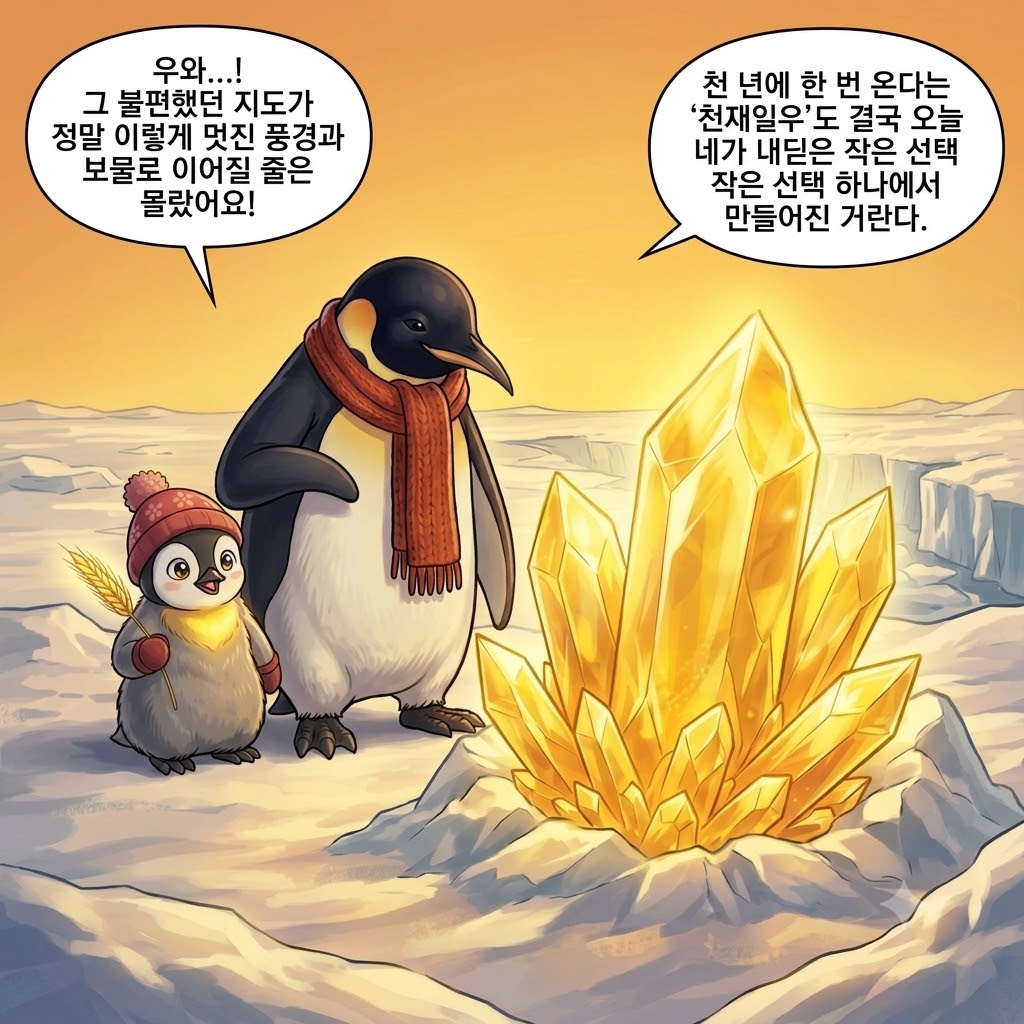 천년에 한번 오는 기회, 잡을 준비가 되어 있는가, 천재일우 이미지 5
