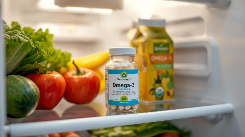 &ldquo;올바른 보관법&rdquo; &ndash; 냉장고 속에 보관 중인 영양제 병