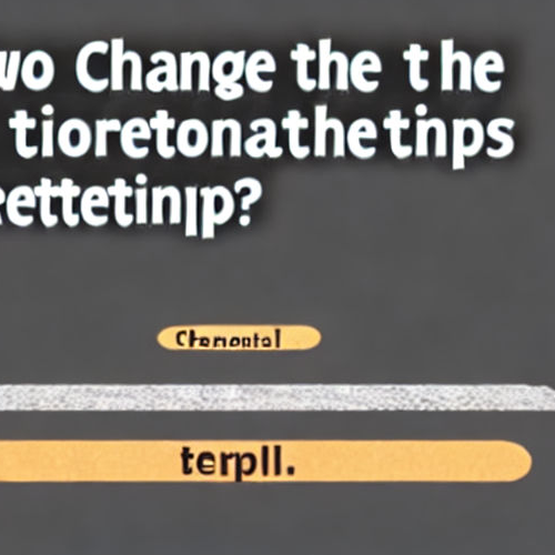 좋은 인간관계를 위한 첫걸음, 지금부터 변화해보는건 어때요?