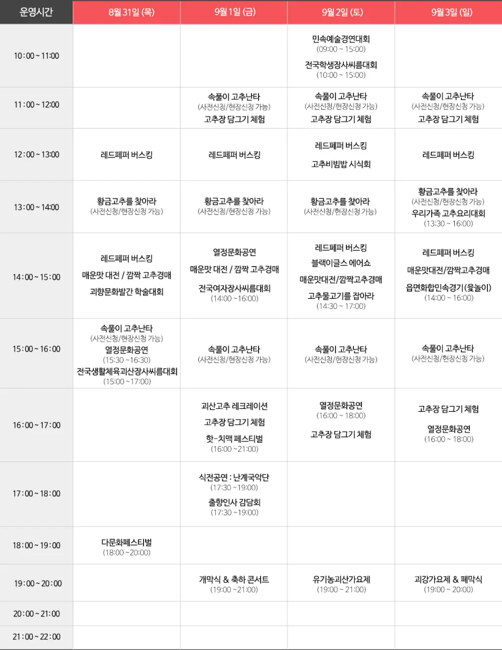 괴산고추축제