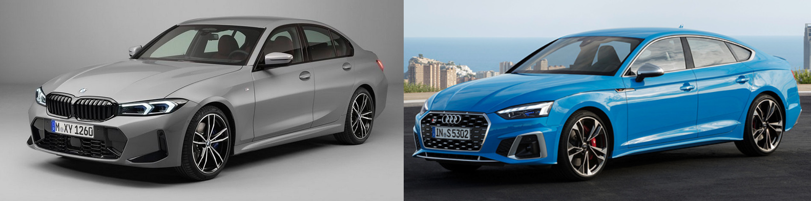 BMW M340i, 아우디 S5 스포트백