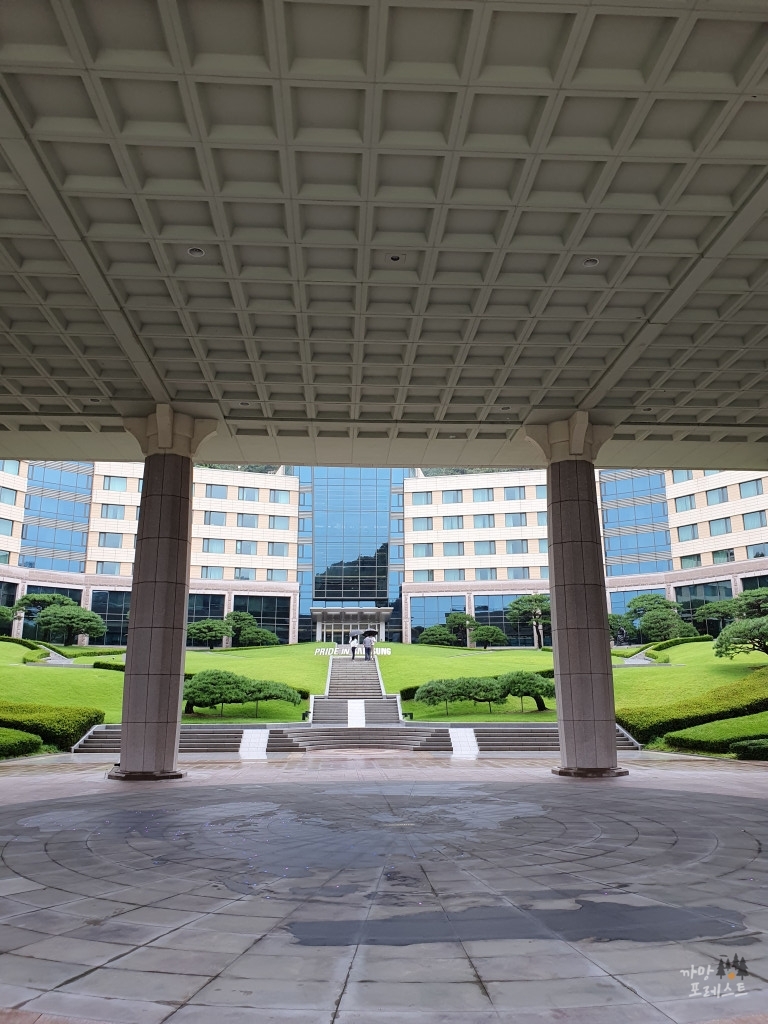 삼성인력개발원 창조관 입구