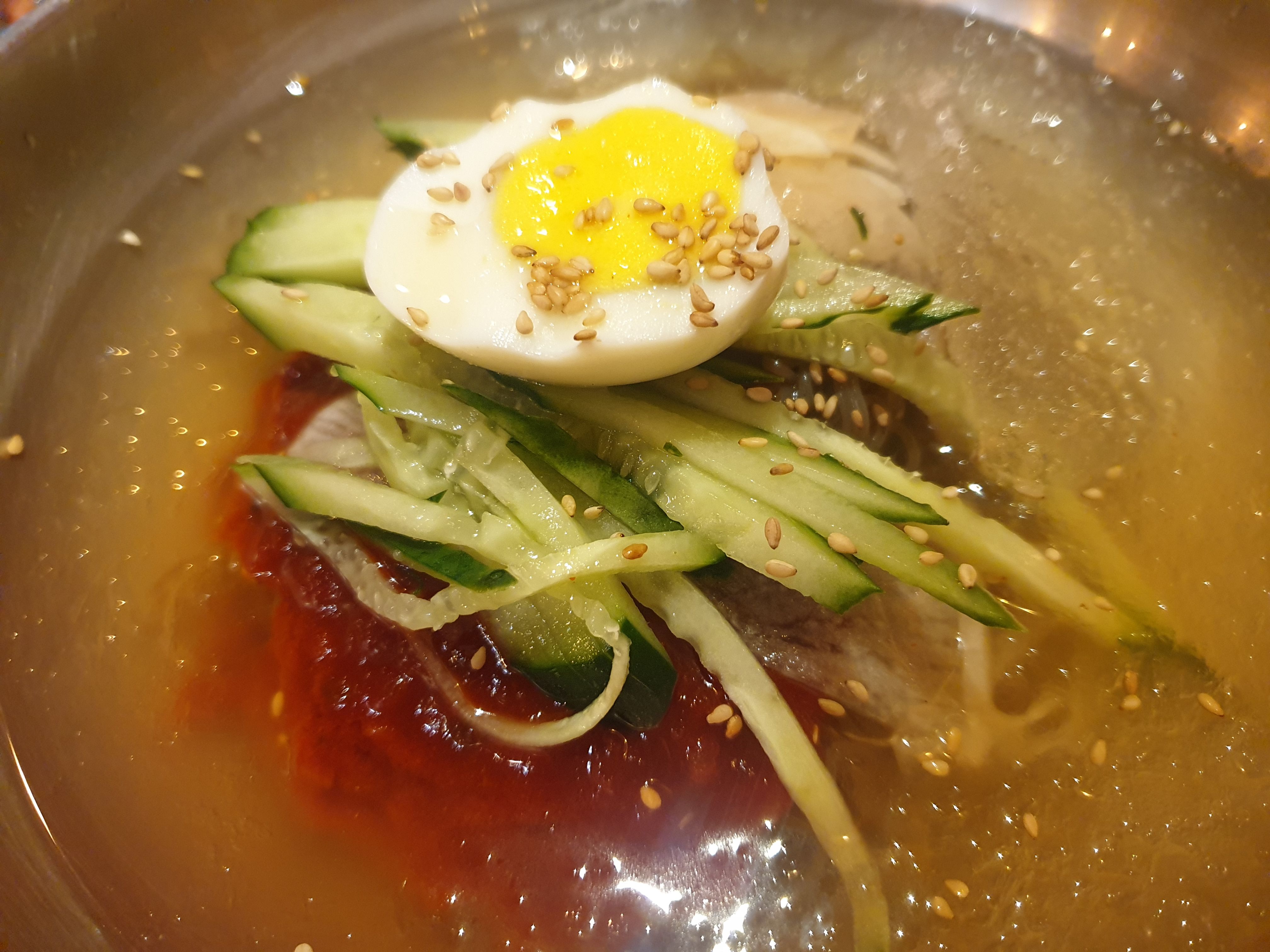 물 냉면