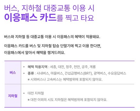 세종시 이응패스 신청 혜택 사용방법 [2025 최신 ver.]