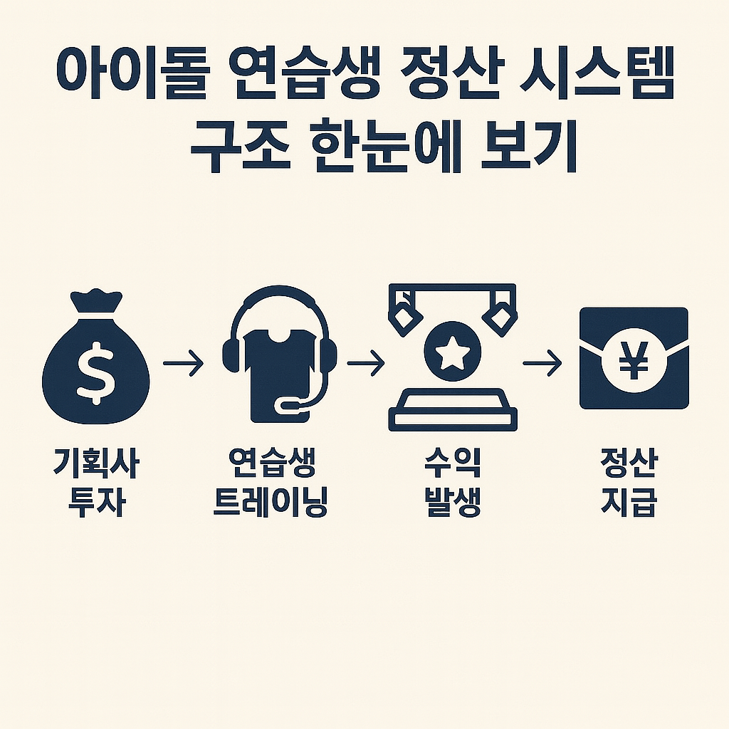 아이돌 연습생 비용 구조 해부