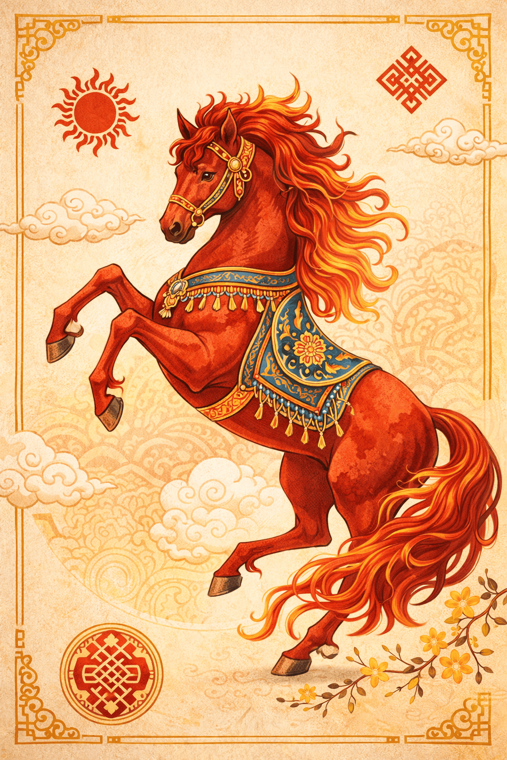 2026년 새해 인사말 모음, 말띠 이미지