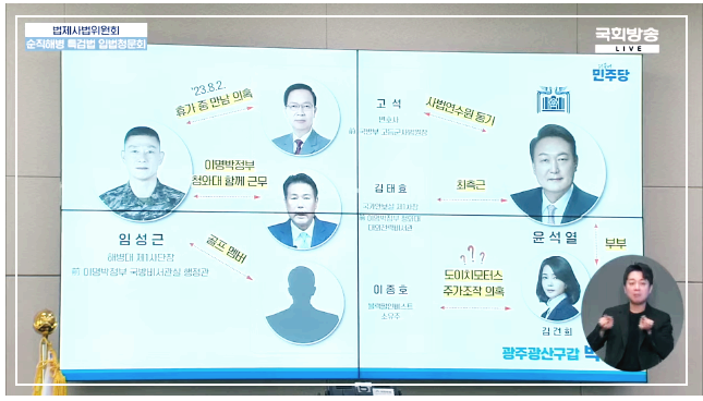 임성근 청문회 과정