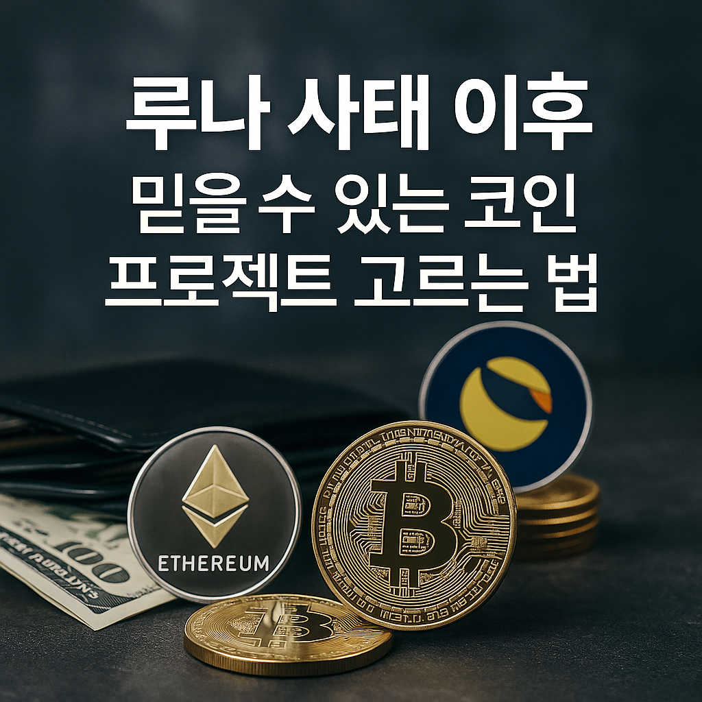 루나 사태 이후, 믿을 수 있는 코인 프로젝트 고르는 가이드
