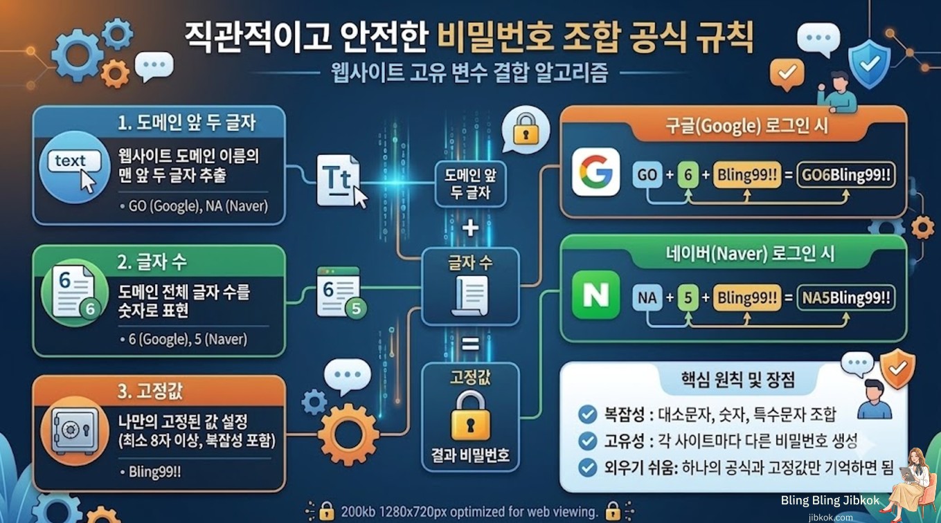 직관적이고 안전한 비밀번호 조합 공식 규칙(password-combination-formula-rule)