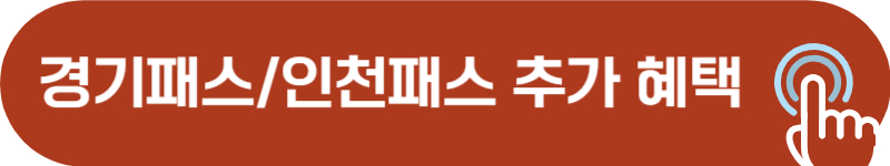 더경기패스, 인천 아이패스 추가 혜택 및 신청 방법