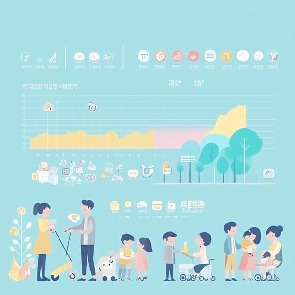 부모급여 월별 지원금액 인포그래픽