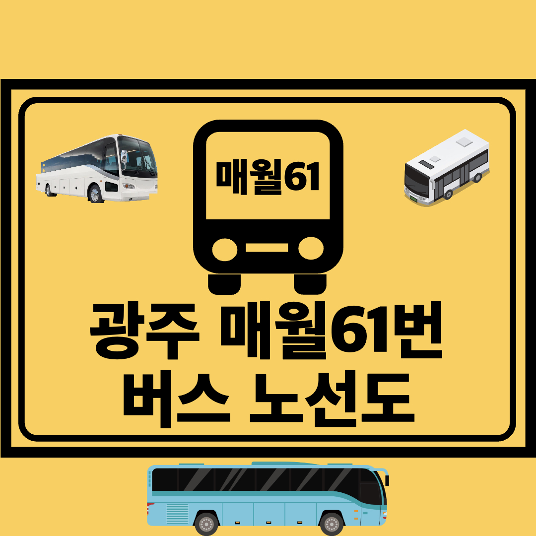 광주매월61번_지선버스_노선도