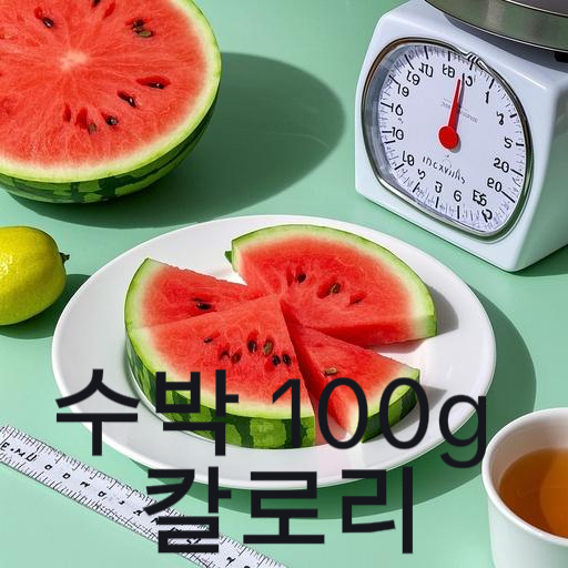 수박 100g 칼로리